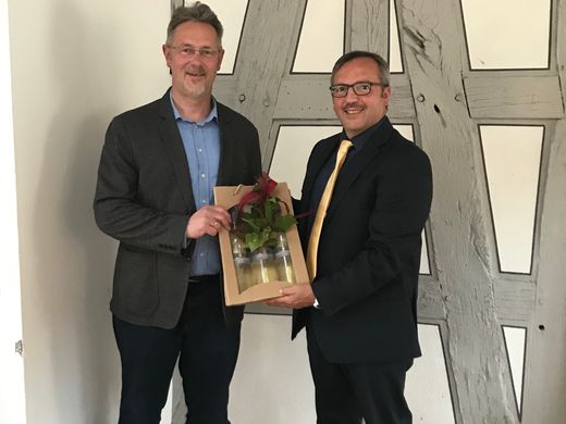 Bürgermeister Thomas Raschel 10 Jahre im Amt