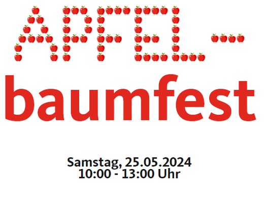Am 25.05.2024 findet das Apfelbaumfest des CDU-Gemeindeverbandes statt.