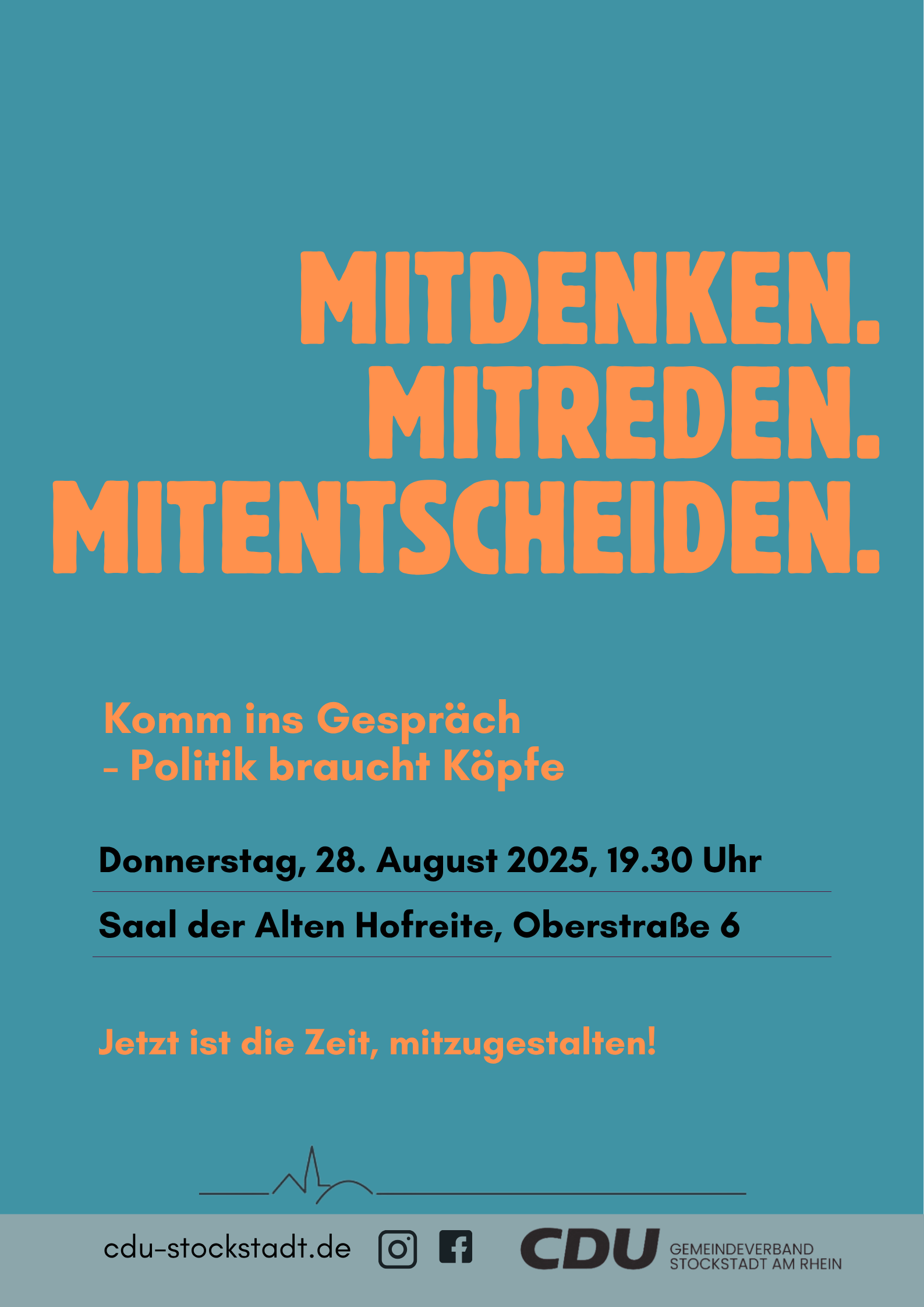 Mitdenken, Mitreden, Mitentscheiden