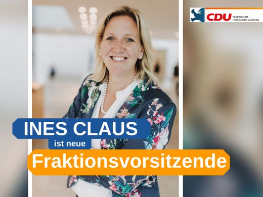 Ines Claus neue Fraktionsvorsitzende der CDU im Hessischen Landtag